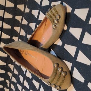 Jeffery Campbell military style flats